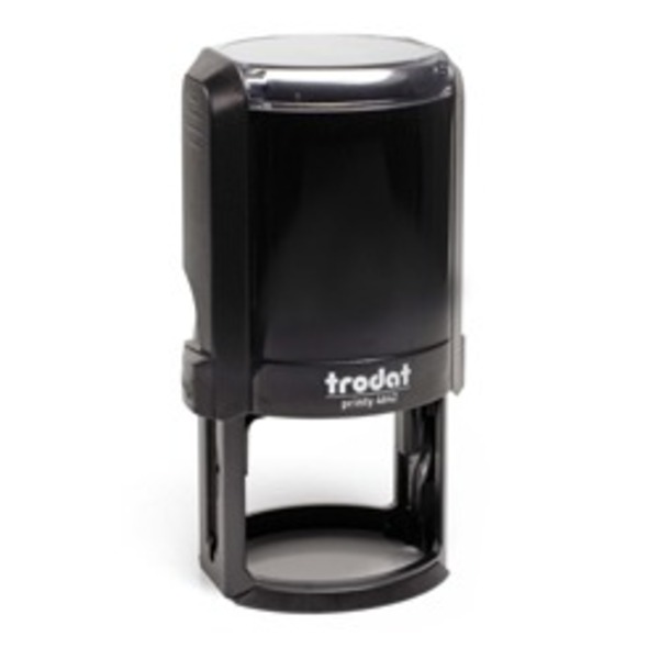 4642 Trodat Custom Self Inking Round Stamp 40mm diameter. 1 - 5 lines recommended.