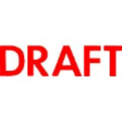 5010682 - Xstamper Draft in red