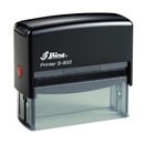 Shiny S833 custom self inking rubber stamp. Impression 80 x 23mm. Recommended 1-5 lines of text. Shop more custom stamps on our website. Delivery to all major cities Sydney, Melbourne, Brisbane, and Perth.