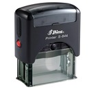 Shiny Custom Self-Inking Stamp. Impression Size: 56mm x 20mm. Up to 5 Lines of Custom Text.
