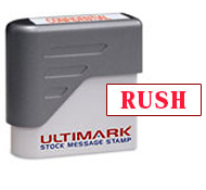 RUSH STOCK MESSAGE STAMPS